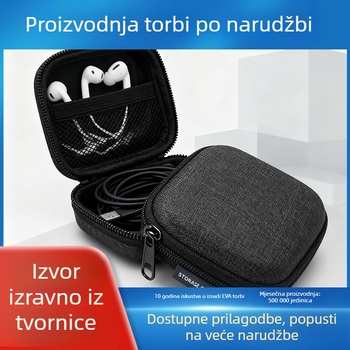 Torba od Oxford platna za 3C digitalne dodatke: Bluetooth slušalica, bežične slušalice i kabeli za podatke