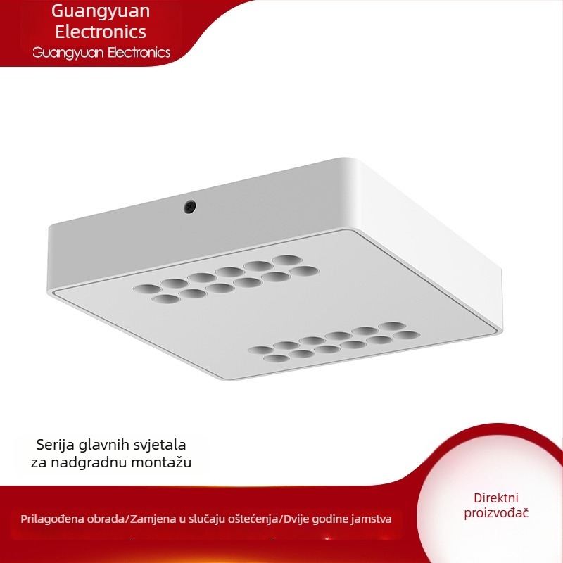 LED anti-odsjaj površinski montirana downlight za dnevni boravak i spavaću sobu