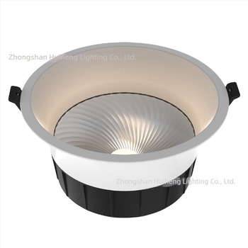 Fu ke antirefleksijsko ugrađeni stropni svjetlosni element za trgovine, ugrađena rasvjeta za dnevni boravak i spavaću sobu, downlight 11–15W, 4000K, CRI ≥90, aluminijsko kućište, otvori 75/95/150/200 mm