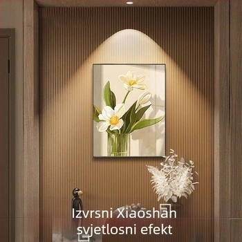 Ugrađeni LED reflektor s uskim okvirom, bez glavnog izvora svjetla, duboko anti‑glare, za dnevni boravak, visok indeks boja, bez sekundarnog izvora svjetla, svjetlo u brdskom stilu