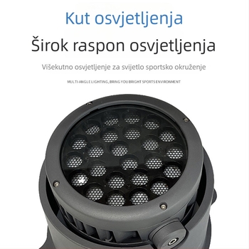 Vanjska LED lampa zakopana s podesivim kutem, poluzemna ugradnja za parkove i osvjetljenje stabala