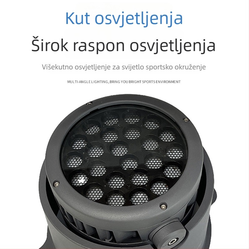 Vanjska LED lampa zakopana s podesivim kutem, poluzemna ugradnja za parkove i osvjetljenje stabala