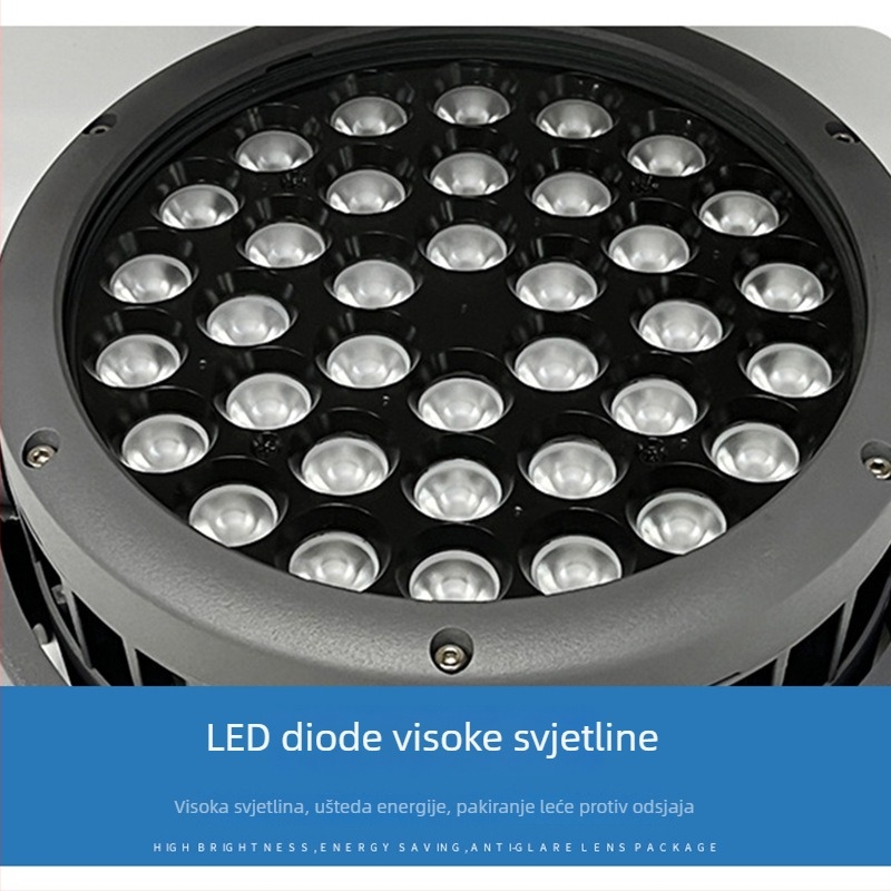 Vanjska LED lampa zakopana s podesivim kutem, poluzemna ugradnja za parkove i osvjetljenje stabala