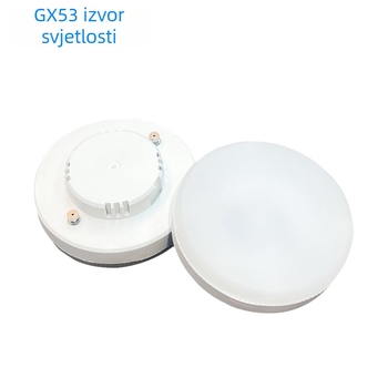 GX53 LED stropno downlight, 5W–12W, 4000K, površinska montaža, moderno minimalističko osvjetljenje