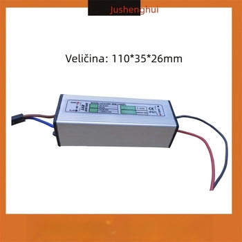 LED niskonaponsko vodootporno napajanje za pogon reflektora i podvodnih svjetala, izolirani tip, ulaz DC12V/DC24V