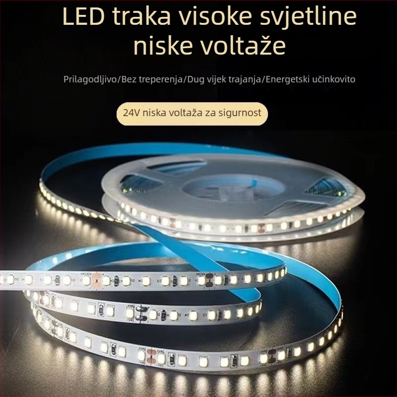 2835 prilagođena LED traka za ormariće i strop – aluminijski profil, linearno osvjetljenje