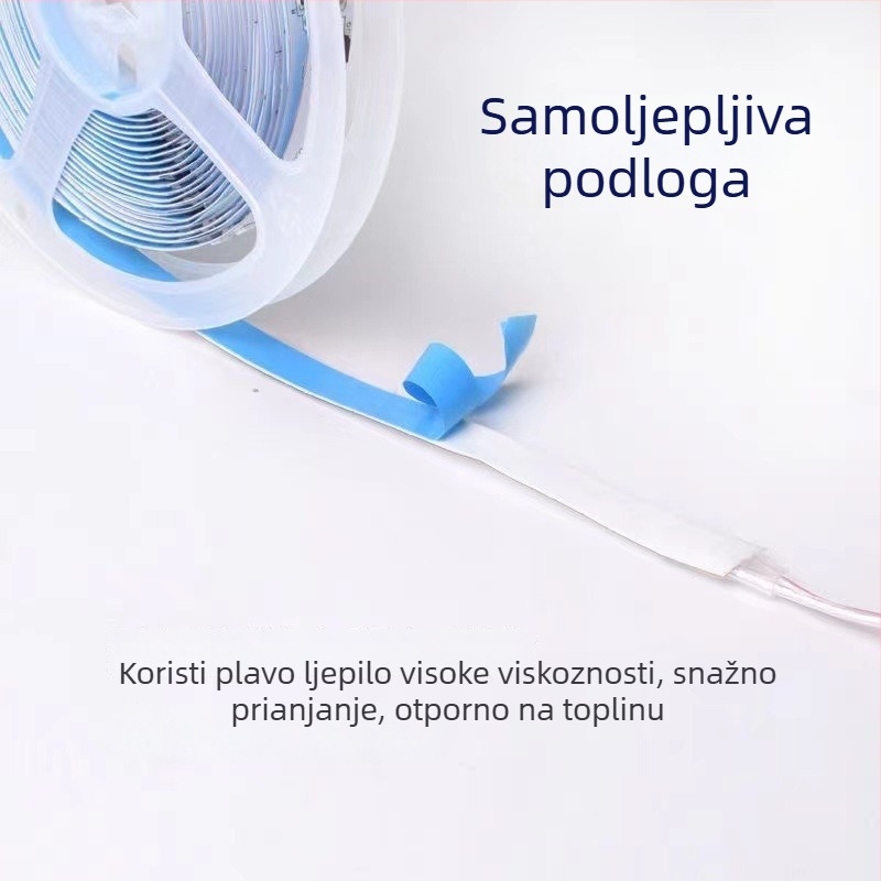 2835 prilagođena LED traka za ormariće i strop – aluminijski profil, linearno osvjetljenje
