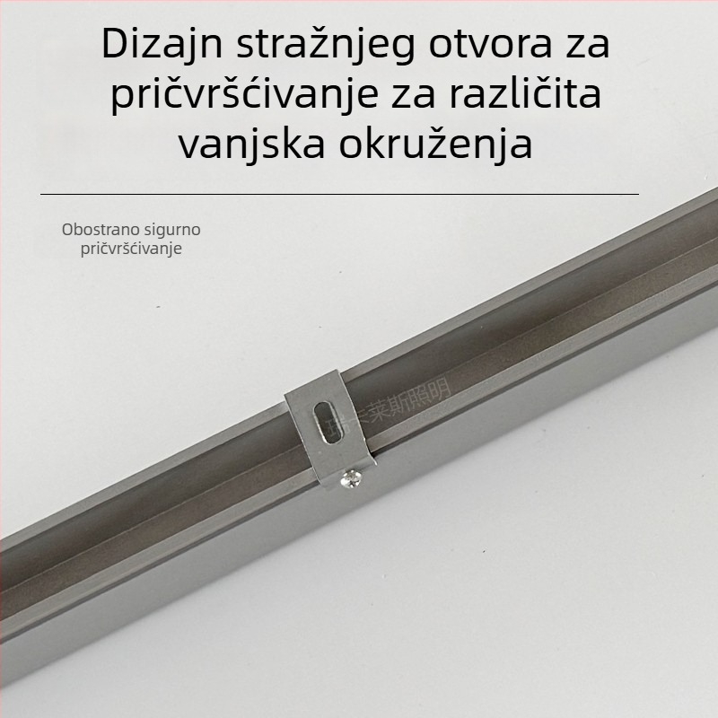 LED Linearno svjetlo za vanjsku upotrebu, vodootporno konturno rasvjetno osvjetljenje fasade