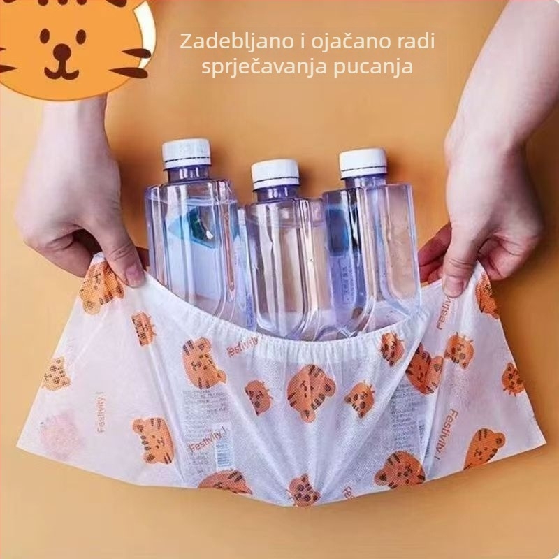 Kućne jednokratne navlake za cipele, debeli, od neprešanog materijala, s cartoon uzorkom, unutarnja upotreba, protuklizne, otporne na habanje, zaštita od prašine, za studente