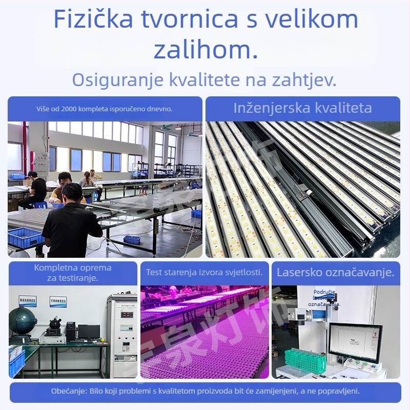 LED linearno svjetlo od lijevanog aluminija, niskonaponsko, za vanjsku upotrebu u hotelima, mostovima i zgradama