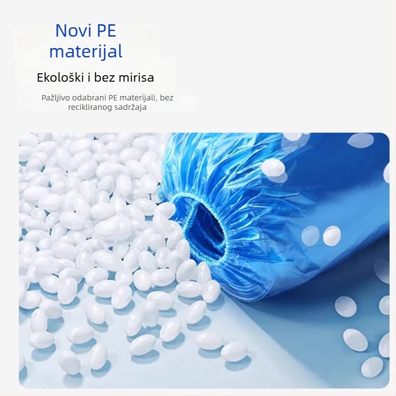 Debeli plastični navlaci za obuće, vodootporni, otporni na prašinu i pijesak, 100 komada, za kućnu upotrebu, otporni
