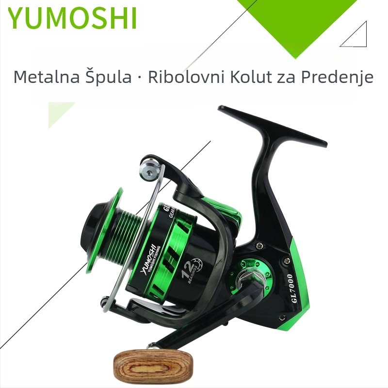 YUMOSHI GL serija ribolovnih koluta i set morskih štapova