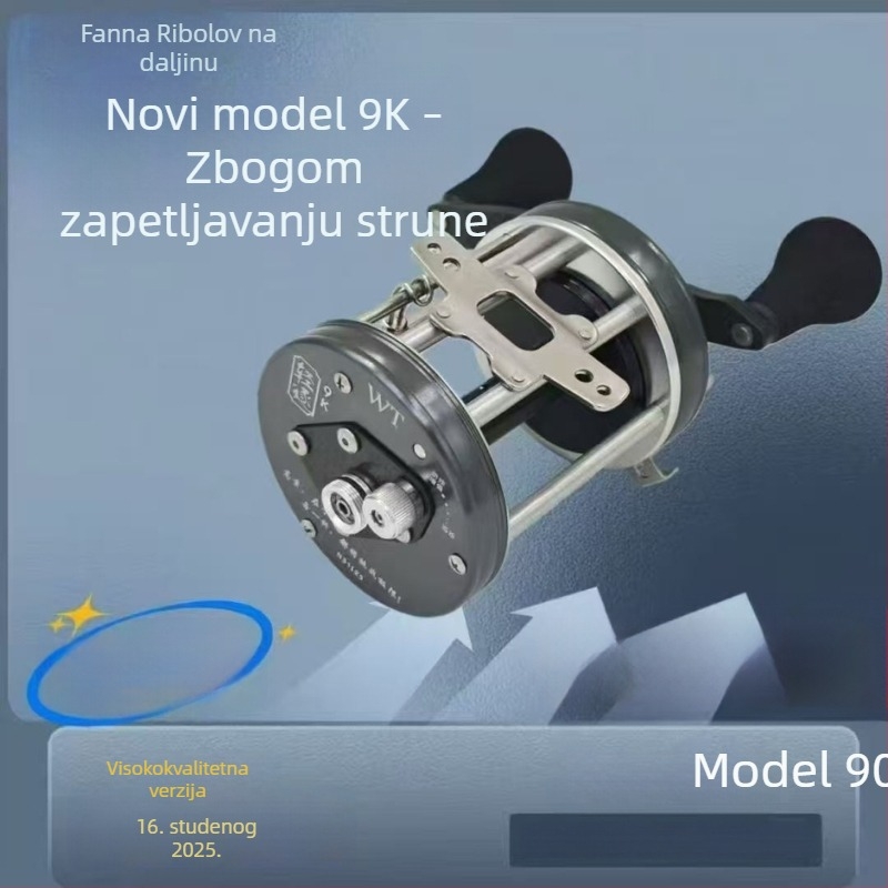 Fanna lagani karbonski navijač za ribolov, model 9000, 2026