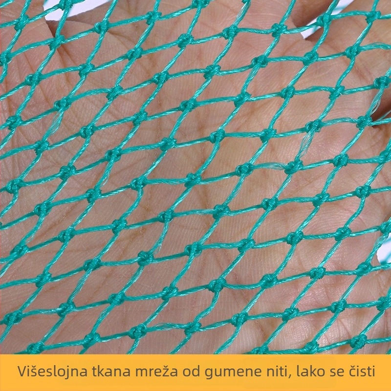 Platnasta mrežasta vreća za ribu s debelim malim očima, mreža za žive ribe