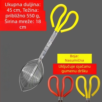 Nehrđajuće čelične štipaljke za ribolov s protukliznom ručkom, klipovi za ribu i krabe, alat za morski ribolov