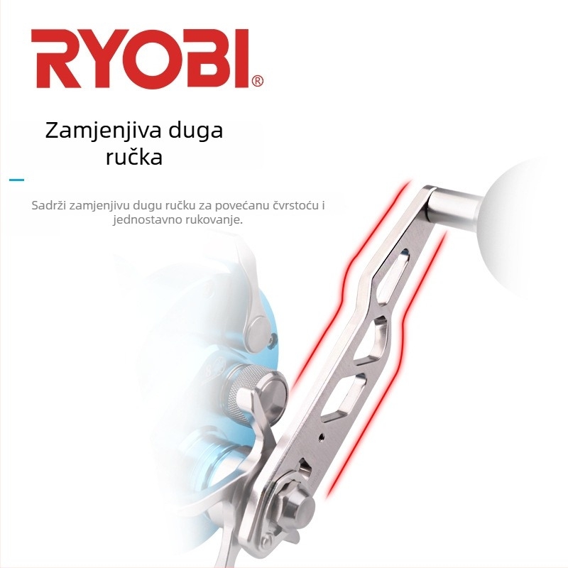 RANMI Nova potpuno metalna mulineta za morski ribolov — slow jigging i lov na umjetne mamce