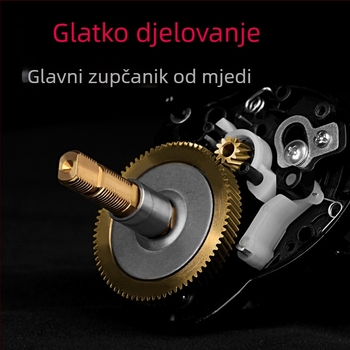 DEUKIO/Fun bubanj za ribolov – Water Drop stil, dugo bacanje, općenita namjena