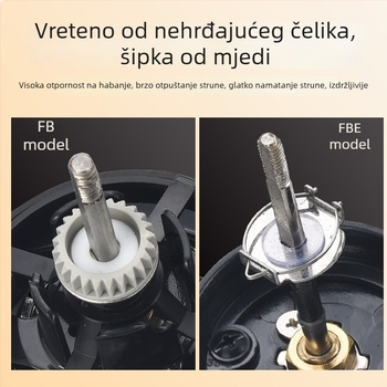 Kemeilong potpuno metalni spining kolut, otporan na morsku vodu, dugi domet bacanja, model 10000