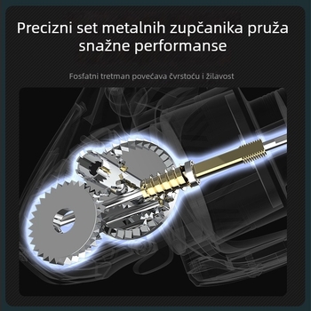 Potpuno metalni ribolovni kolut za spinning