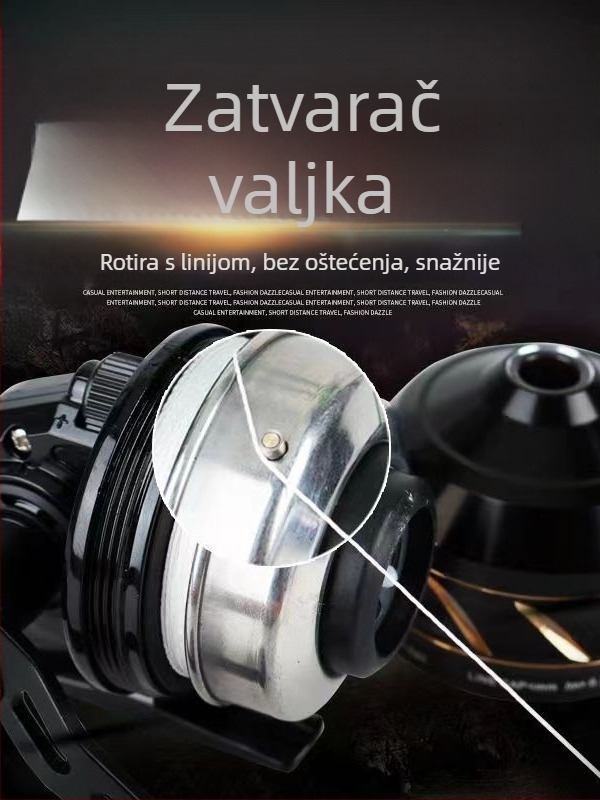 Metalni spinning kolut Black Shark 30 i Black Wind 30 za pecanje