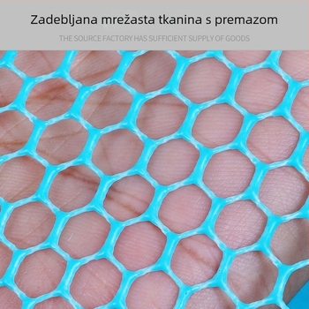 Torba mreža za zaštitu ribe s ljepilom rubom, mali četvrtasti otvor, za ribolov u potocima i jezerima