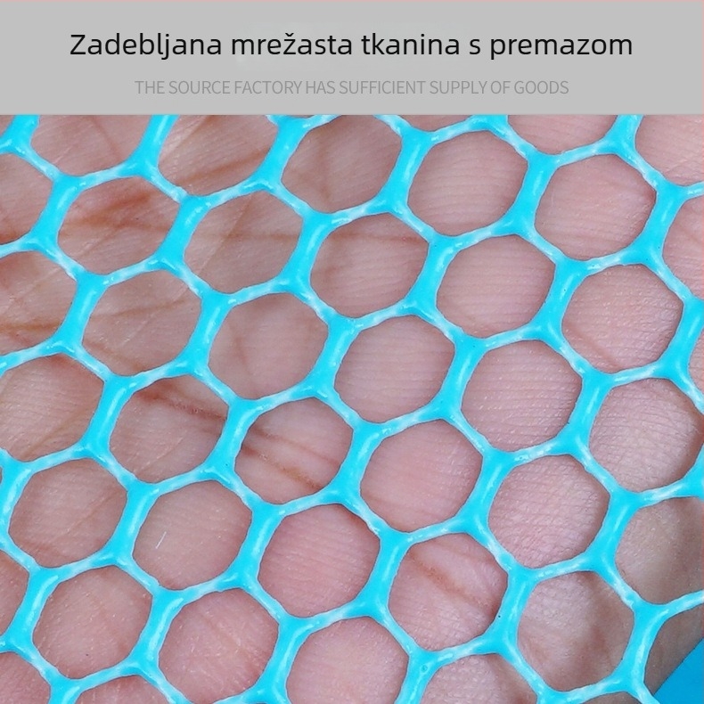 Torba mreža za zaštitu ribe s ljepilom rubom, mali četvrtasti otvor, za ribolov u potocima i jezerima