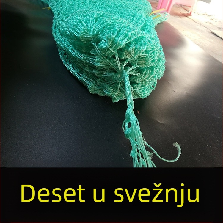 Ručna pletena mrežasta torba od 24 vlakna, za velike ulove, ribolovni pribor
