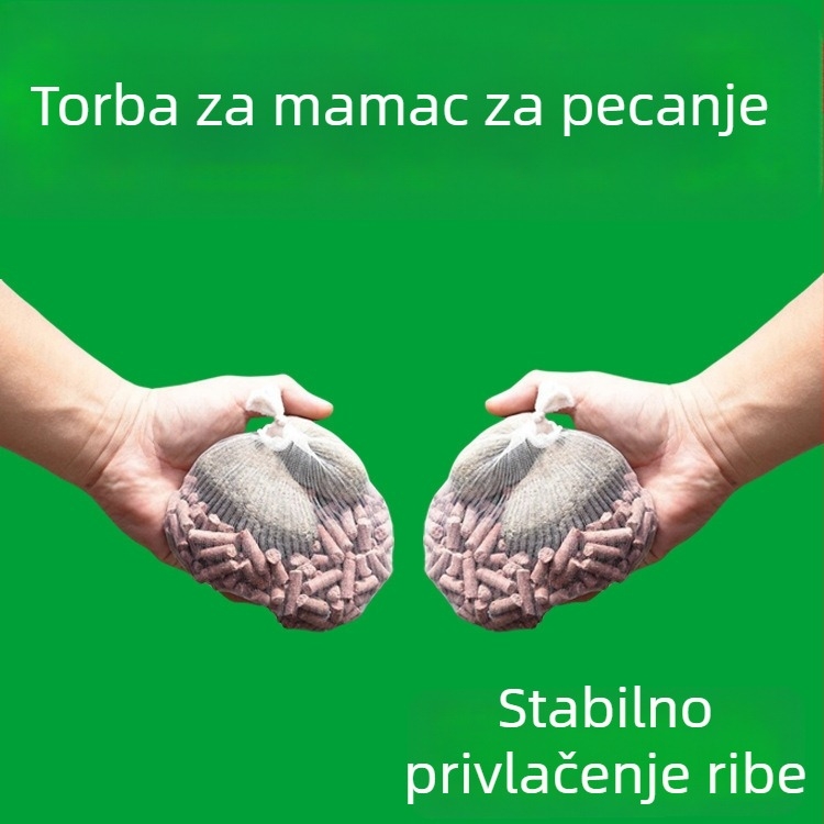 Torba za mamce u brzom toku — granulirana mamac, izdržljiv alat za daljinsko bacanje uz fiksnu točku