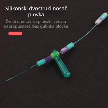 Set glavne linije s ojačanim čvorom, ručno vezan za natjecateljski ribolov, za velike ribe