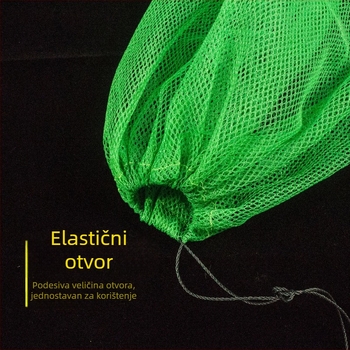 Sklopiva mrežasta torba za ribe sa šnnom