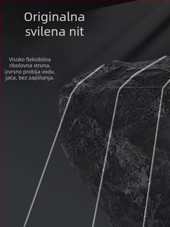 Ručni set linija za ribolov u potoku za Horse Mouth Grouper, bez podešavanja olova