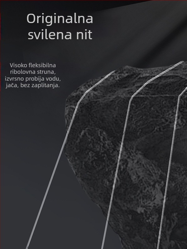 Ručni set linija za ribolov u potoku za Horse Mouth Grouper, bez podešavanja olova