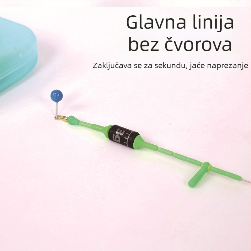 Novi komplet glavne ribolovne linije u kutiji, bez čvorova, za natjecateljski ribolov