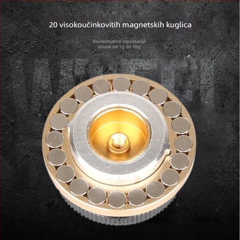 Mulineta za plutajući ribol s magnetskim metalnim mikro olovom i glatkim oslobađanjem linije