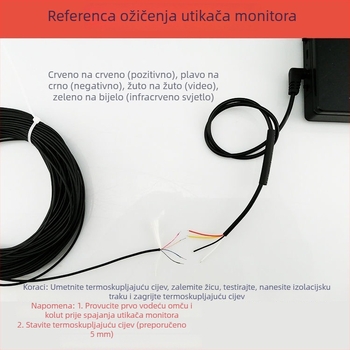 1,6 mm čelična ribolovna linija s četiri jezgre, bakreno jezgro s cinkovim premazom, bijela boja, nosivost 90 kg