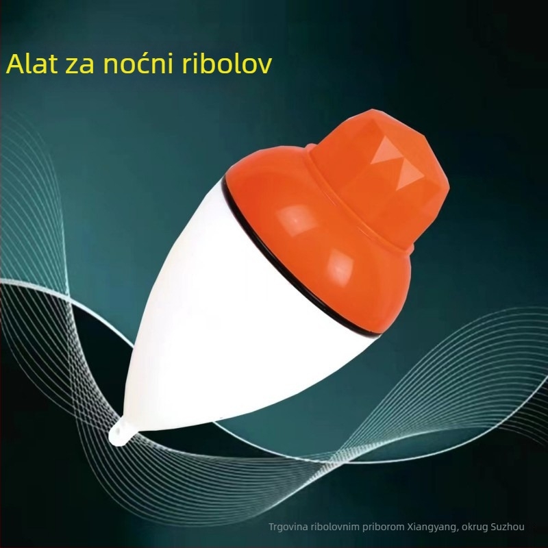Elektronički plutač za ribolov sa zelenim LED svjetlom, 12 s tajmer, težine 50–100 g, detekcija ugriza