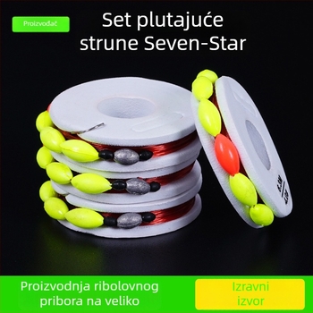 Set plutajuće linije s jednim i dvostrukim udicama, Izu vrsta kuka