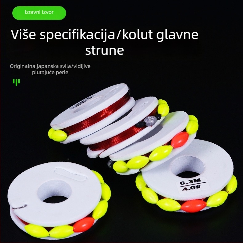 Set plutajuće linije s jednim i dvostrukim udicama, Izu vrsta kuka