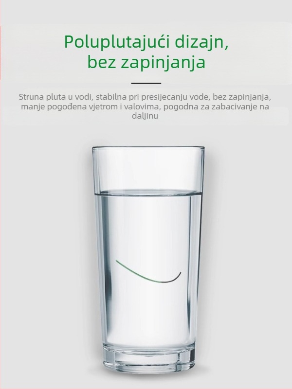 Nylon glavna linija za morski ribolov, poluplutajući, dugi bacaji, 100/150 m