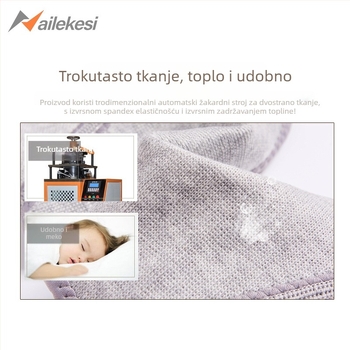 Muški sportski set zaštite ramena s zaštitom ruku i koljena, tanak i topao dizajn