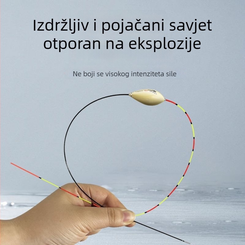 Plovak u obliku golubijeg jajeta, otporan na vjetar i valove, protiv struje, nano-tanki rep za karpa i šarana