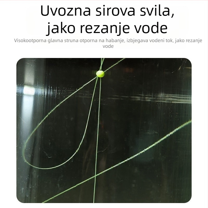 Xiaoqi komplet za lov škampa: udica za škampa, najlon linija s fiksnim plovkom, okrugli plovak, jedan udica, gotov set linije