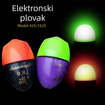 Izuzetno svijetli plovak za ribolov na stijeni s kliznim mehanizmom, luminescentan, protiv sudaranja, za dugačka bacanja, pogodan za slatkovodni i morski ribolov