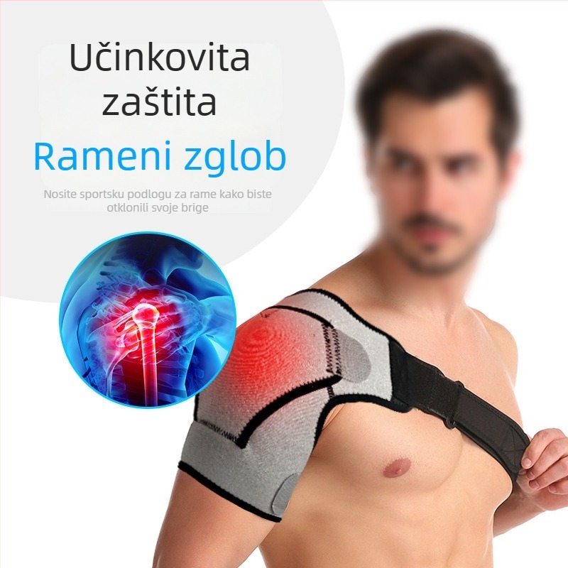 Košarkaški štitnik ramena – prilagodljivi zaštitni jastučić, zaštita za jedno rame, univerzalna veličina