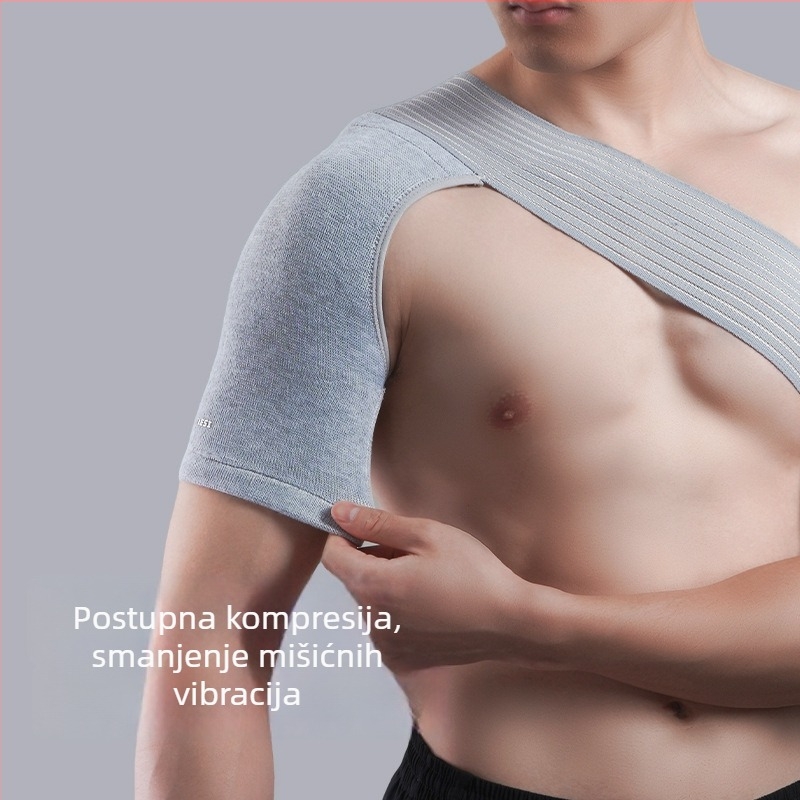Nailix ramenski pojas za stabilizaciju zgloba, topla podrška ramenu i vrata, anti-dislokacija, posebno za badminton, za muškarce i žene s bolovima u ramenu