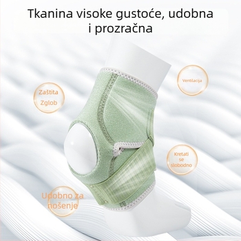 Prozračni ojačani zaštitnik gležnja za trčanje i košarku