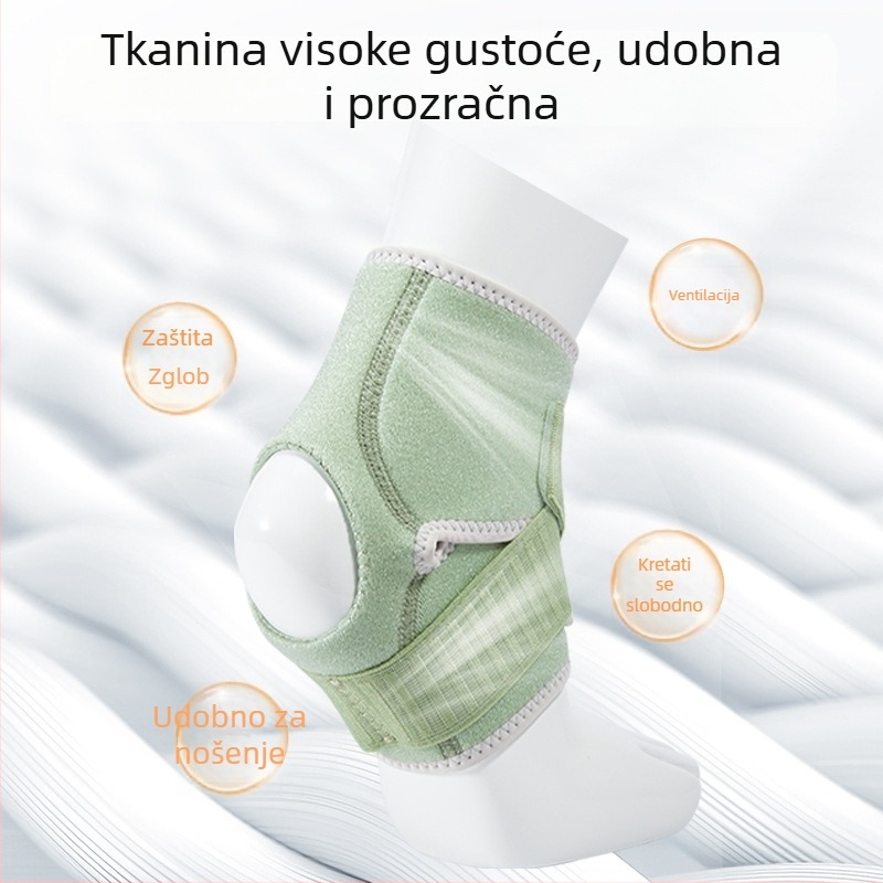 Prozračni ojačani zaštitnik gležnja za trčanje i košarku