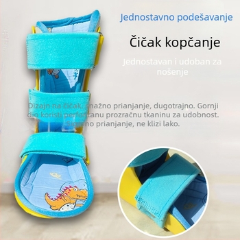 Dječja ortoza za gležanj za postoperativnu fiksaciju i podršku pri prijelomu stopala