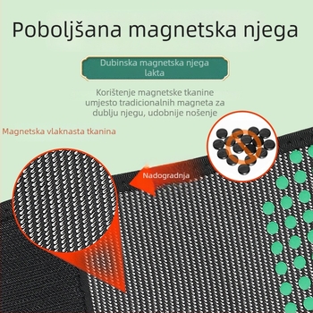 Magnetska nadogradnja zaštite lakta, prozračan rukav za zaštitu lakta za sport i trčanje