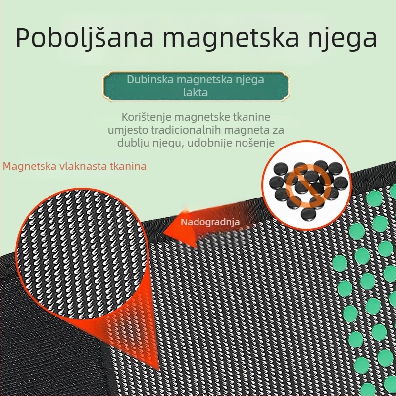 Magnetska nadogradnja zaštite lakta, prozračan rukav za zaštitu lakta za sport i trčanje